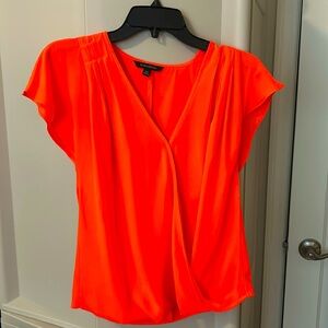 Orange blouse